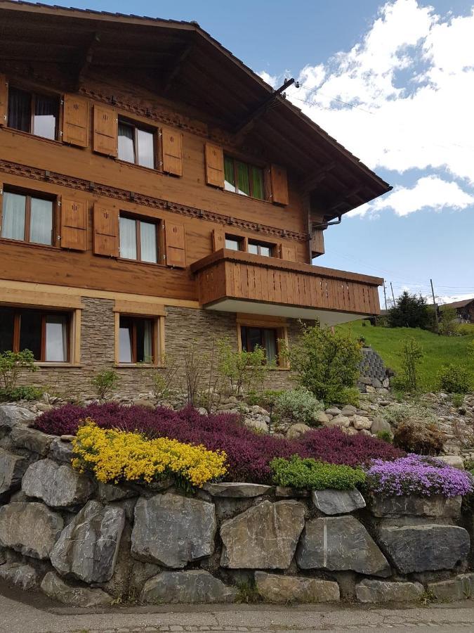 Chalet Grüneggli Adelboden Exterior foto