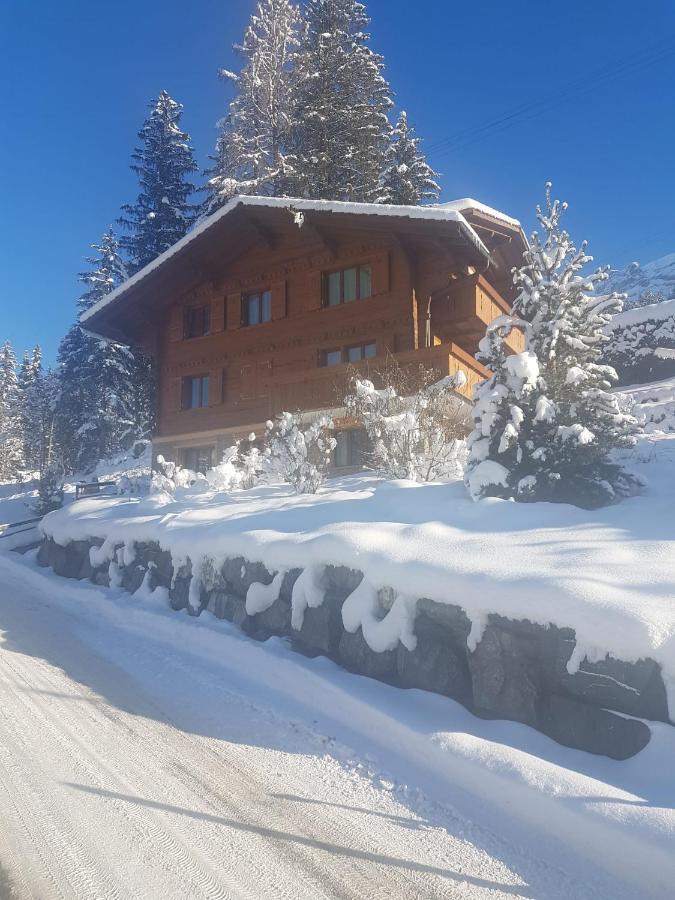 Chalet Grüneggli Adelboden Exterior foto
