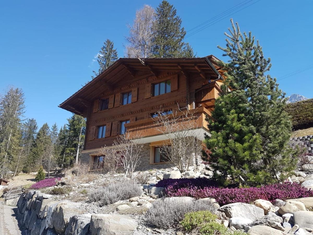 Chalet Grüneggli Adelboden Exterior foto