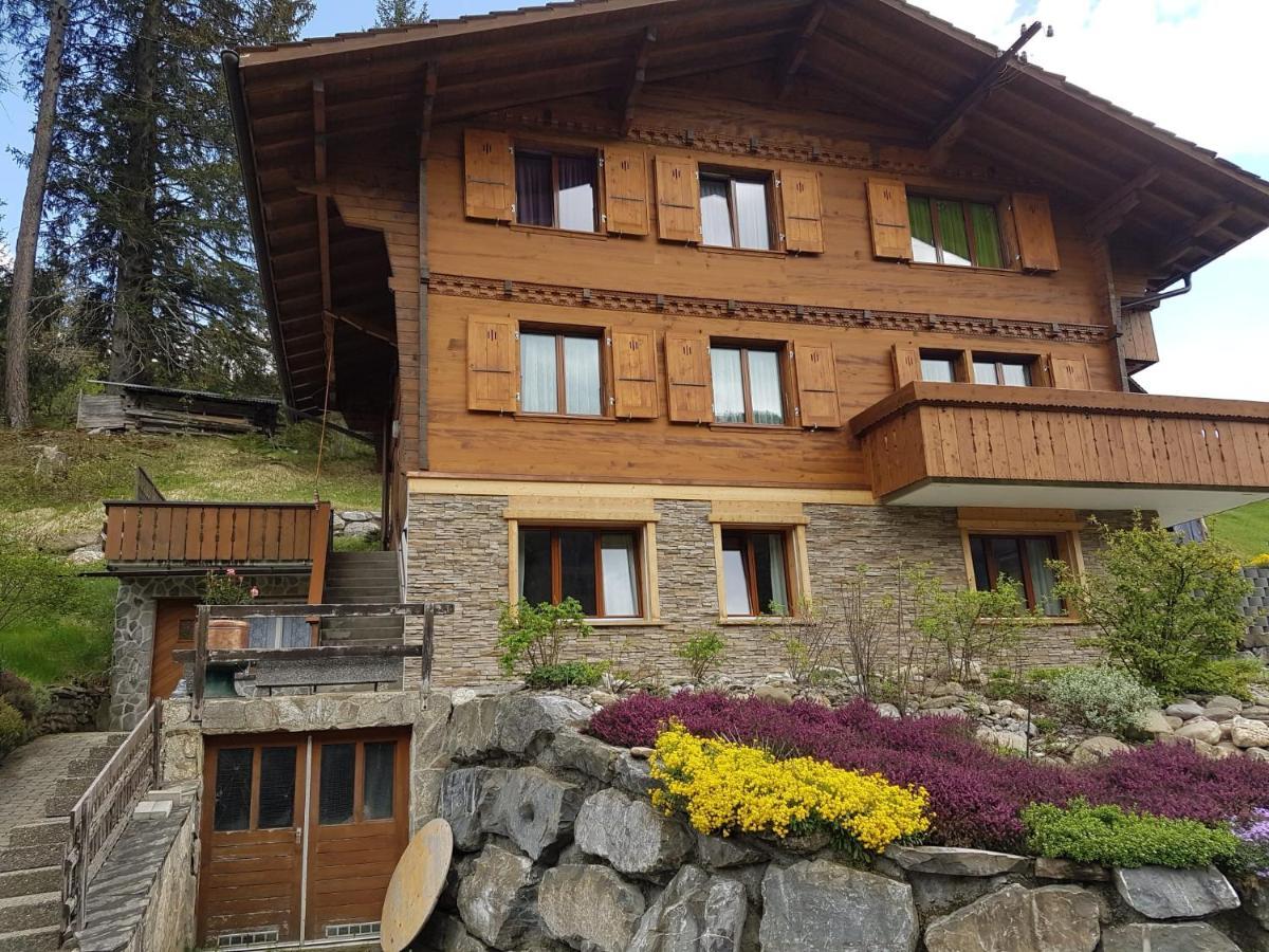 Chalet Grüneggli Adelboden Exterior foto