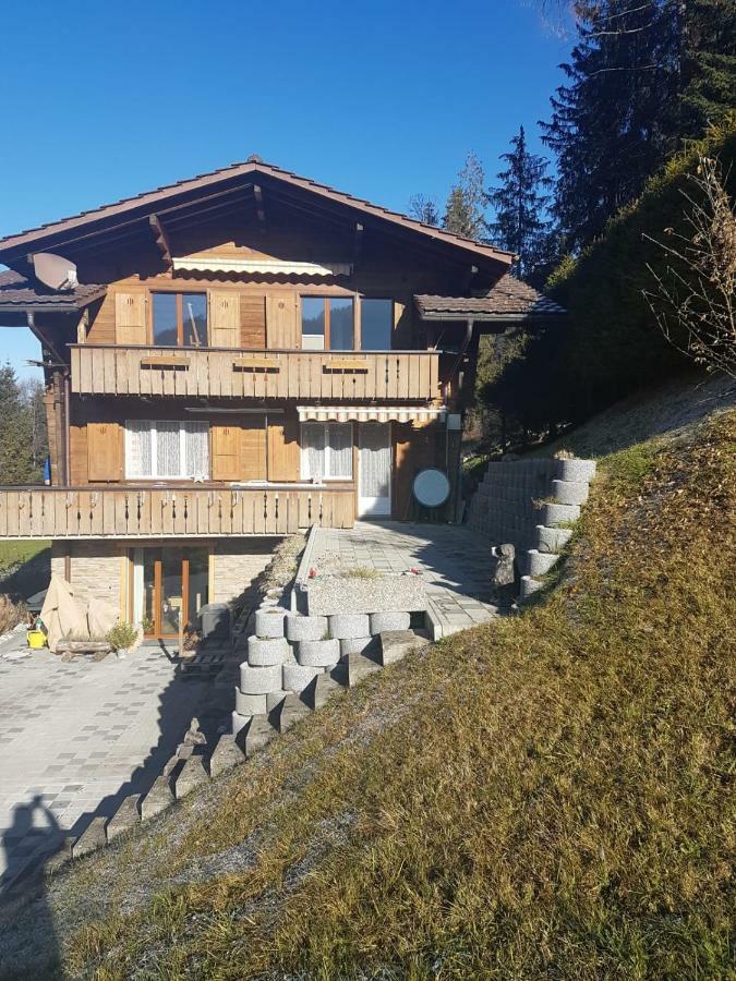 Chalet Grüneggli Adelboden Exterior foto