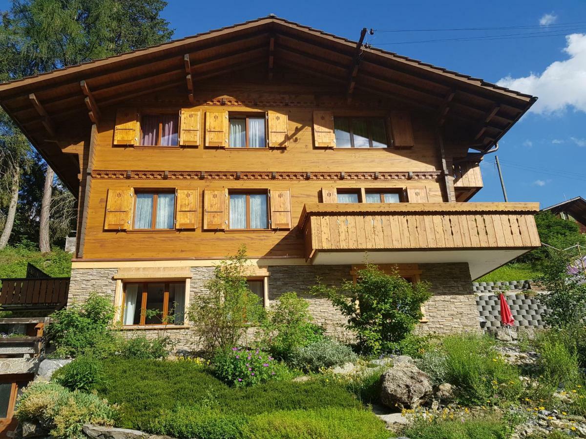 Chalet Grüneggli Adelboden Exterior foto